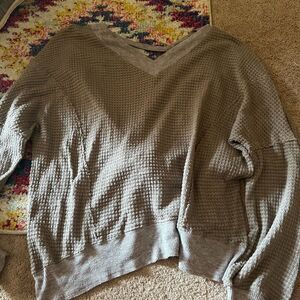 Hudson grey small sweater top